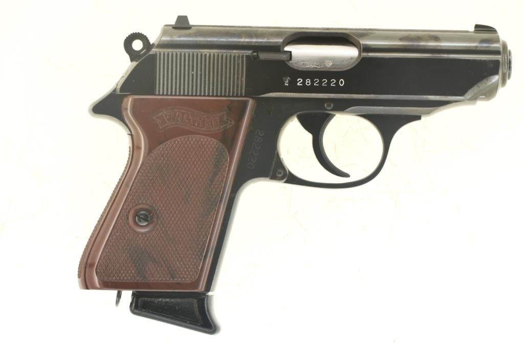 Pistole Walther PPK Kal. 7,65 mm Browning (.32 ACP), Bj. 1973, tiptop, mit Schachtel! – Bild 2