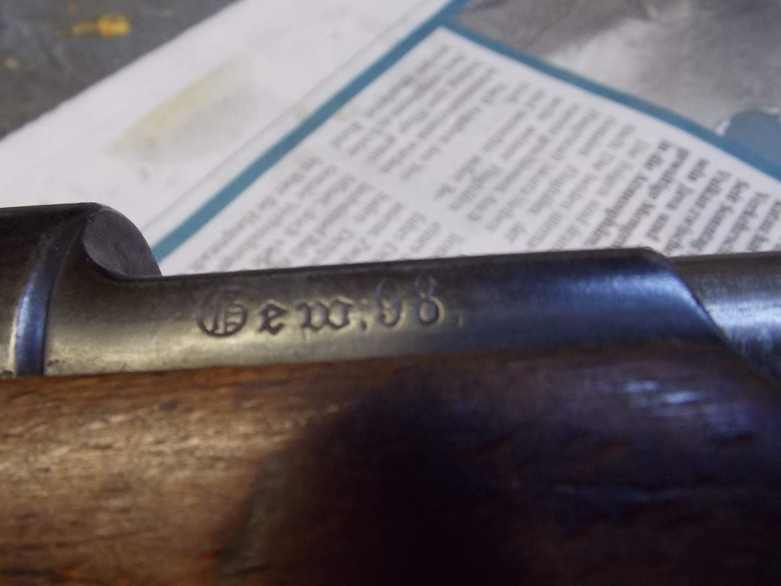 Gewehr 98 Deko – Bild 3