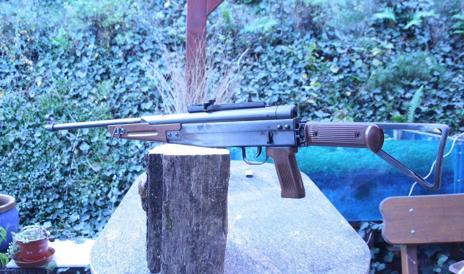 Luftgewehr mit Klapschaft (Kalaschnikov ähnlich) – Bild 1