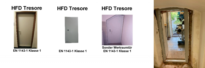 Waffenschrank ? Tresorraum bauen mit Tür Klasse 1 EN 1143-1 - eGun