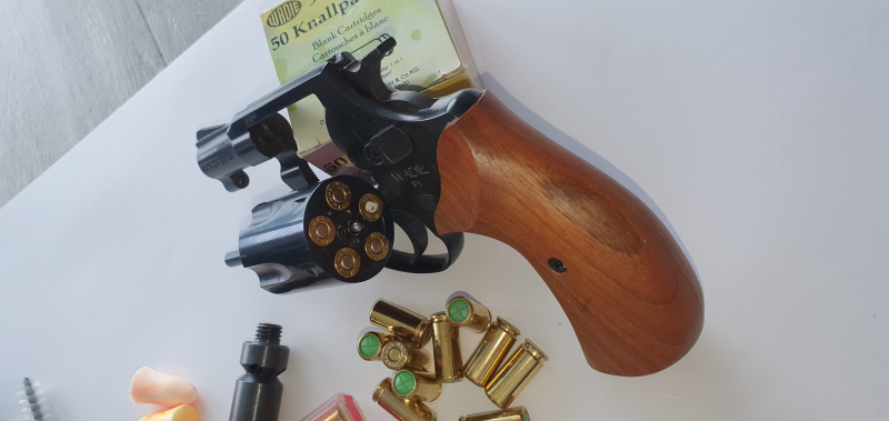 Rarität- seltener,neuer,ungeschossener, Wadie P1 Kal 9mm P.A.K PTB 720 Beschussjahr 1999 – Bild 5