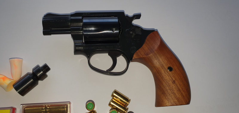 Rarität- seltener,neuer,ungeschossener, Wadie P1 Kal 9mm P.A.K PTB 720 Beschussjahr 1999 – Bild 2