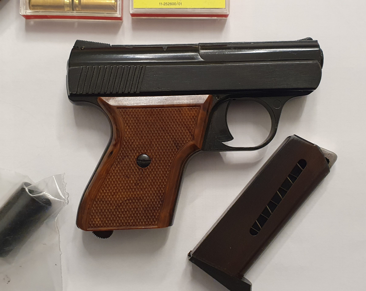 sehr seltene & Hochwertige SM 15 Kal.8mm erste PTB 83. Beschuß 1975, mit viel Zubehör – Bild 3
