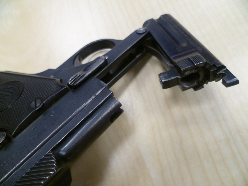 Pistole Steyr Model 1909 Pieper Kipplauf 6,35mm Browning – Bild 3