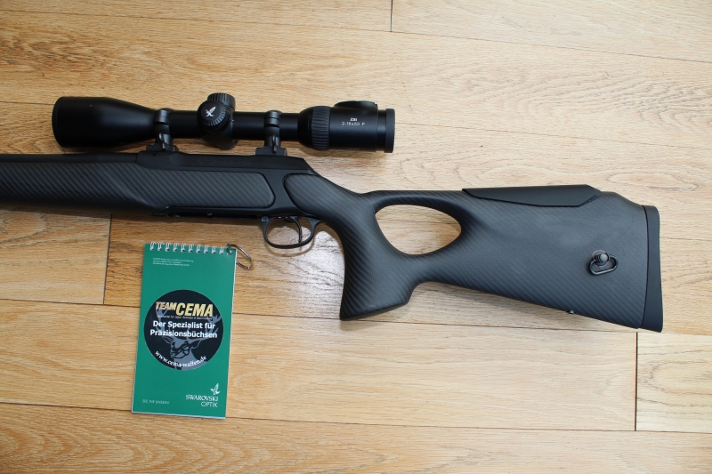 Sauer 202 Synchro XT mit CARBON Lochschaft mit Swarovski Z6i oder Z8i von TEAM-CEMA.DE – zdjęcie 2