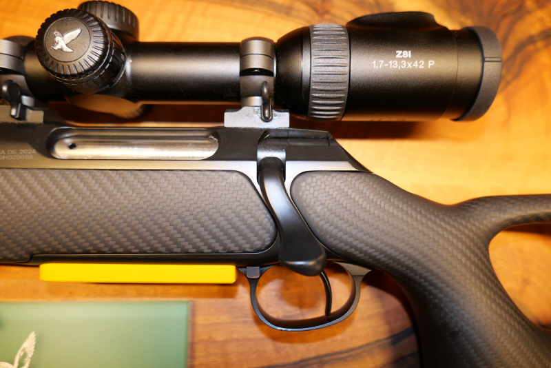 Sauer 202 Synchro XT mit CARBON Lochschaft mit Swarovski Z6i oder Z8i von TEAM-CEMA.DE – zdjęcie 3