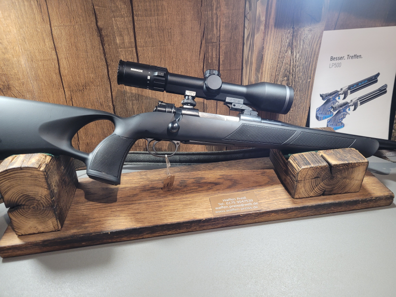 Repetierer M98 30-06 Lochschaft DWM System Roedale Schalldämpfer Schwenkmontage Minox Hornady – obrázek 4