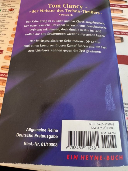 Tom Clancy’s Op-Center – Spiegelbild – Steve Pieczenik – Heyne Verlag – Softcover – Bild 2