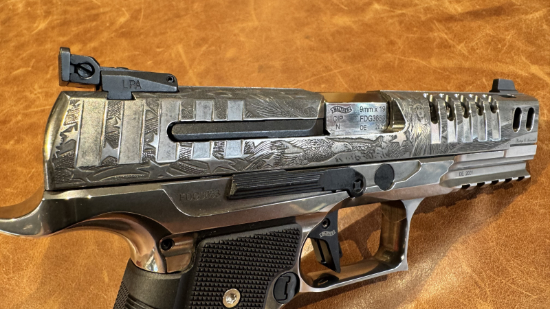 Walther Pistole Q5 Match SF Steel Frame "The Patriot" Kal. 9x19, Sammlerstück – Bild 3