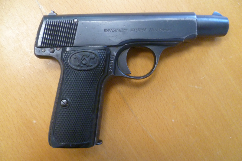 Pistole Walther Modell 4 Zella-Mehlis 7,65mm Browning – Bild 2