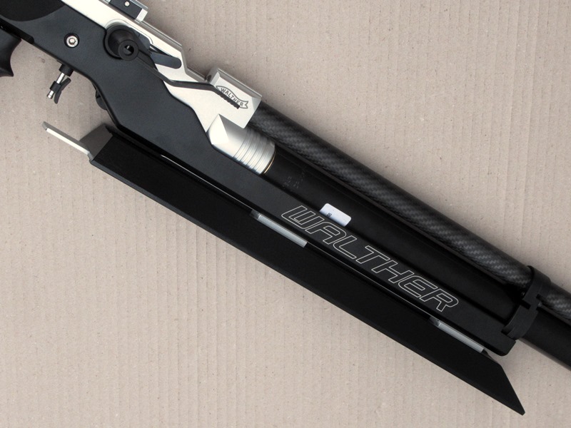 PRESSLUFTGEWEHR WALTHER LG400 BLACKTEC MIT AUFLAGEPLATTE UND VISIER-RÜCKVERLAGERUNG – Bild 5