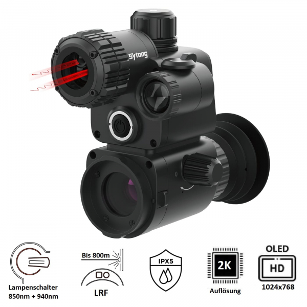SYTONG HT99 LRF 16mm | 2K Sensor | IR 850nm+940nm digitale Nachtsicht| NEUWARE VOM FACHHÄNDLER – Bild 2
