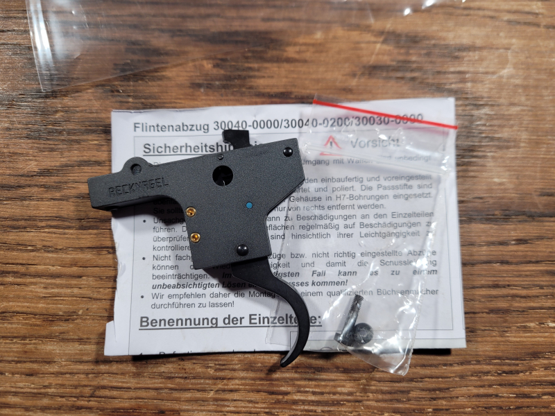 Recknagel Flintenabzug Stahl – Bild 2