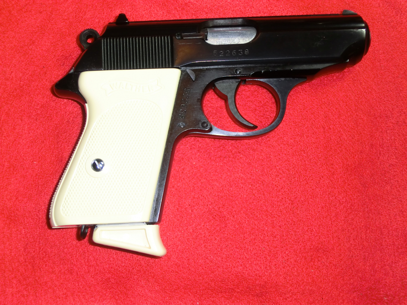 WALTHER PPK mit weißen Griffschalen , Kal. 7,65 – Bild 4