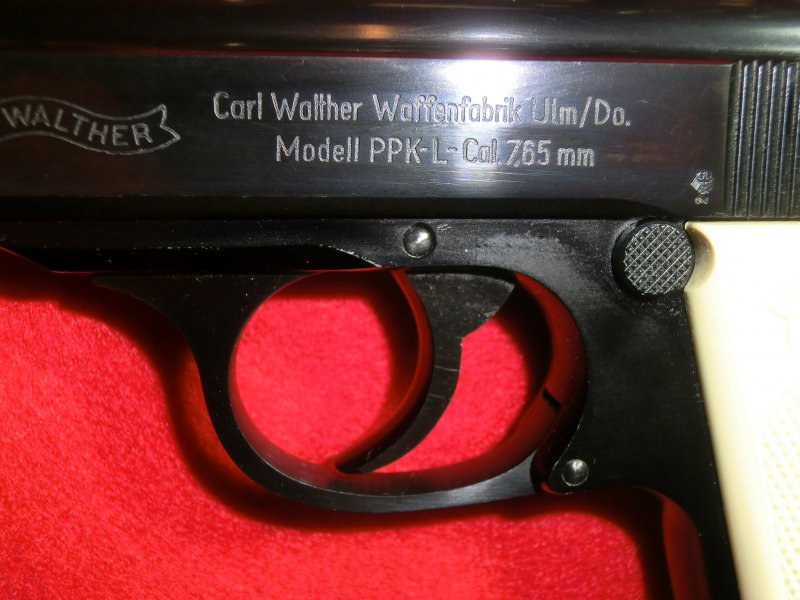 WALTHER PPK mit weißen Griffschalen , Kal. 7,65 – Bild 5