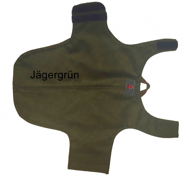 NEU HUNDEMANTEL - WENDEMANTEL FÜR DACKEL AUS GEBIRGSLODEN BRAUN / GRÜN – Bild 5
