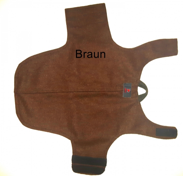 NEU HUNDEMANTEL - WENDEMANTEL FÜR DACKEL AUS GEBIRGSLODEN BRAUN / GRÜN – Bild 4