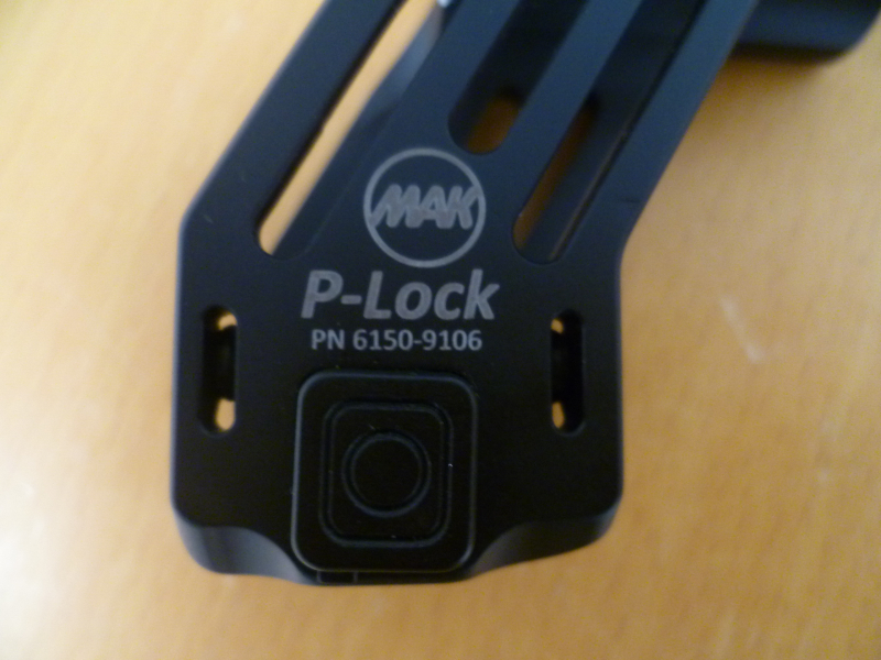 Reflexvisier MAKdot SH mit MAK P-Lock für Schmeisser 1911 Hugo – imaginea 2