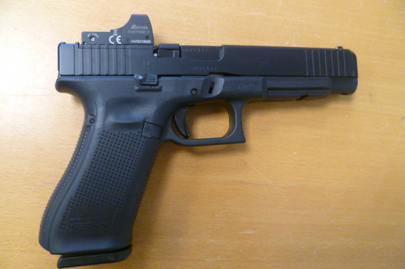 Pistole Glock 34 Gen 5 MOS 9mm Luger Burris Fast Fire 2 – imaginea 3
