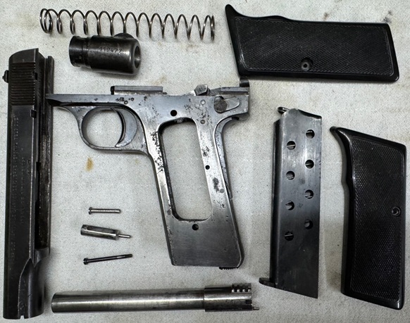 Selbstladepistole FN 1910/22, 9mmBrowningK (.380ACP) – Bild 4