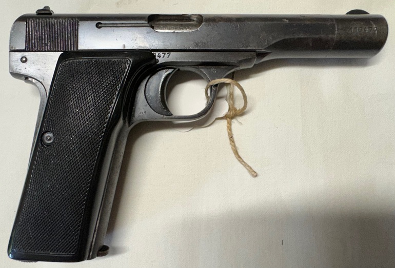 Selbstladepistole FN 1910/22, 9mmBrowningK (.380ACP) – Bild 3