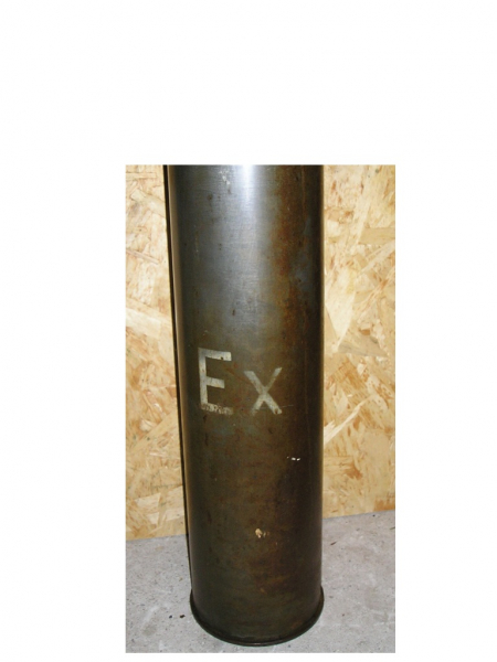 EX Munition Kal.100mm Russ.Panzer T55 Guter Zustand Bj. 1981 Absolut selten – Bild 3
