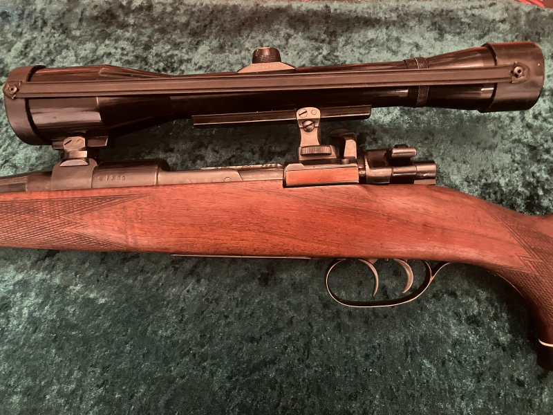 Mauser 98. Top!!! Mit Silbertierstück. – Bild 2