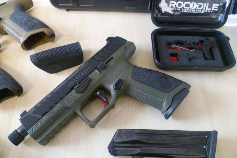 Pistole Beretta APX A1 Tactical 9mm Luger mit viel Zubehör – Bild 2