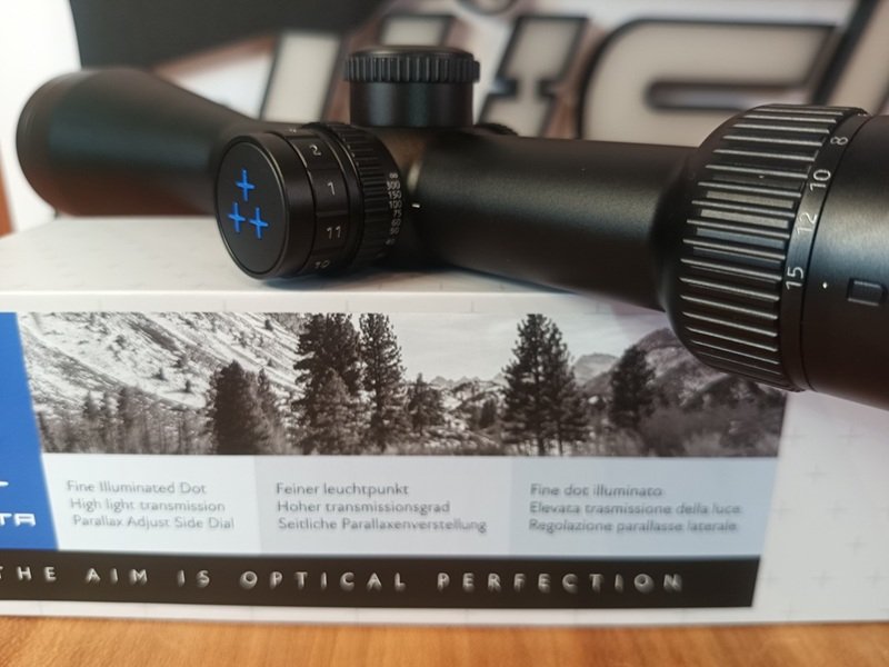 Delta Titanium HD 2,5-15x56 Ansitzglas Zielfernrohr HD Linsen – Bild 1