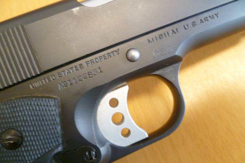 Pistole Colt M 1911 A1 US Army .45 Auto – Bild 5