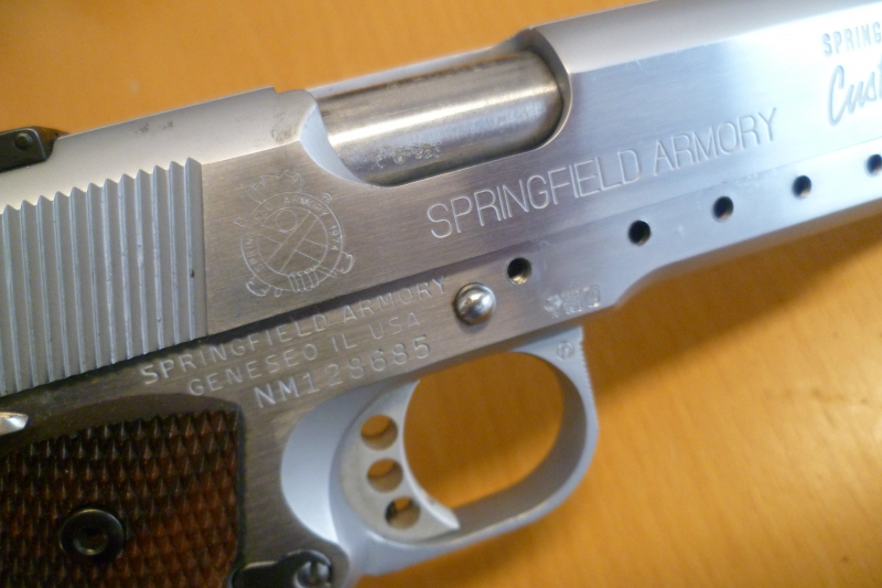 Pistole Springfield Custom M 1911 A1 .45 Auto Distinguished Model – Bild 4