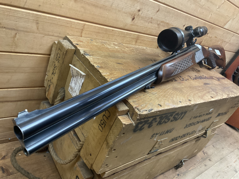 BBF Antonio Zoli Luxus, Kal..30-06,12/70, ZF Frankonia 3-12x56, Leuchtabsehen!!! – Bild 3