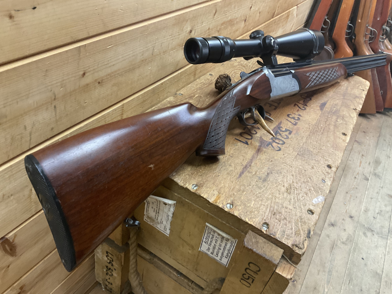BBF Antonio Zoli Luxus, Kal..30-06,12/70, ZF Frankonia 3-12x56, Leuchtabsehen!!! – Bild 6