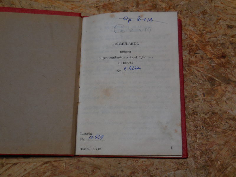 Original PSL Dienstvorschrift und Schiessbuch der Rumänischen Armee – Bild 3