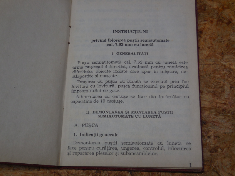 Original PSL Dienstvorschrift und Schiessbuch der Rumänischen Armee – Bild 2