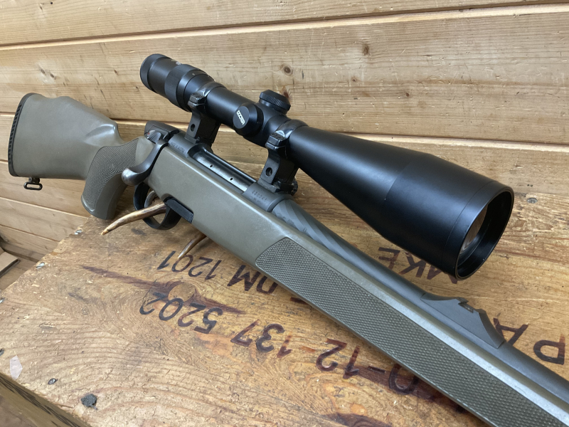 Repetierbüchse Steyr Mannlicher M, Kal. 7x64, Kunststoffschaft grün, DOCTER Optic 3-12x56!!! – Bild 5