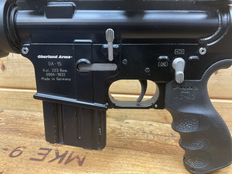 SLB Oberland Arms OA-15, Kal..233Rem., Schubschaft! HARRIS! FAB! 6-24x50! Top! – Bild 2