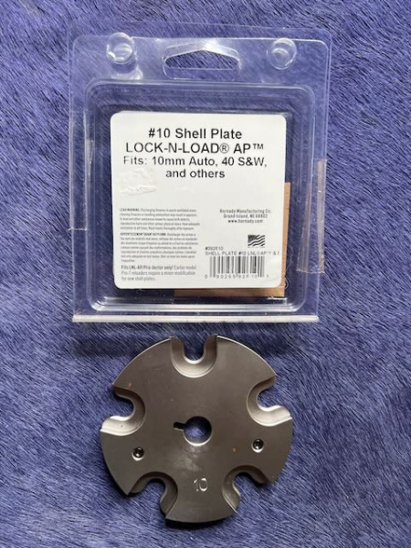 Hornady Hülsenhalter Shell Plate 10mm Auto/40 S&W #10 – Bild 3
