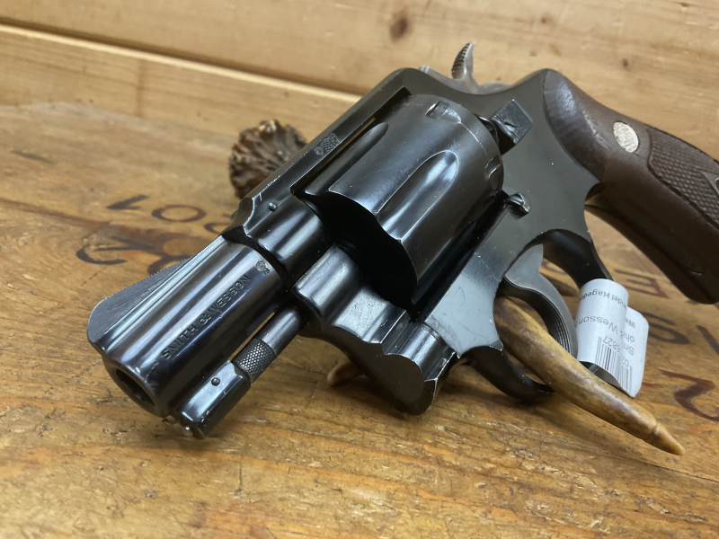 Revolver Smith&Wesson AIRWEIGHT Mod. 12, Kal..38 Spezial, Holzgriff Nußbaum!!! – Bild 2