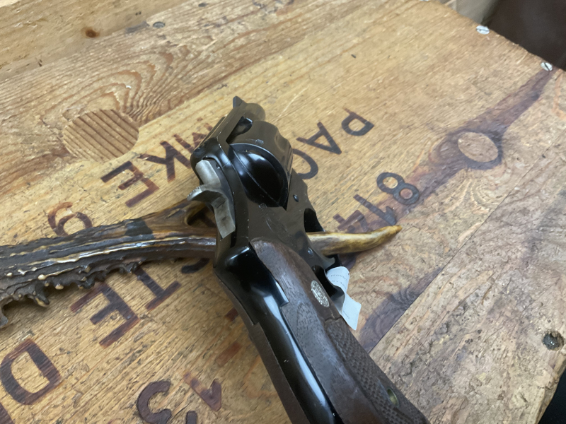 Revolver Smith&Wesson AIRWEIGHT Mod. 12, Kal..38 Spezial, Holzgriff Nußbaum!!! – Bild 6