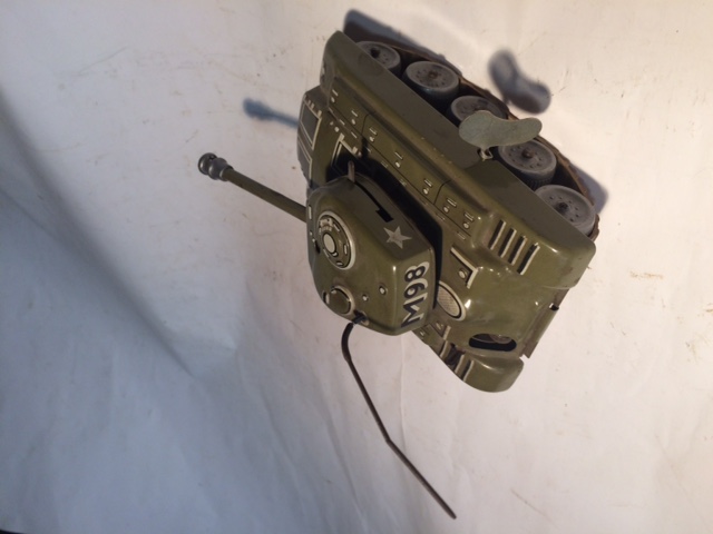 Modell Panzer US Tank M98 No Bing Elastolin Colt S&W MG42 – imagen 2
