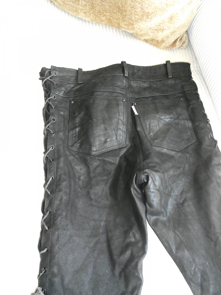 Schnürlederhose Herren – снимка 3