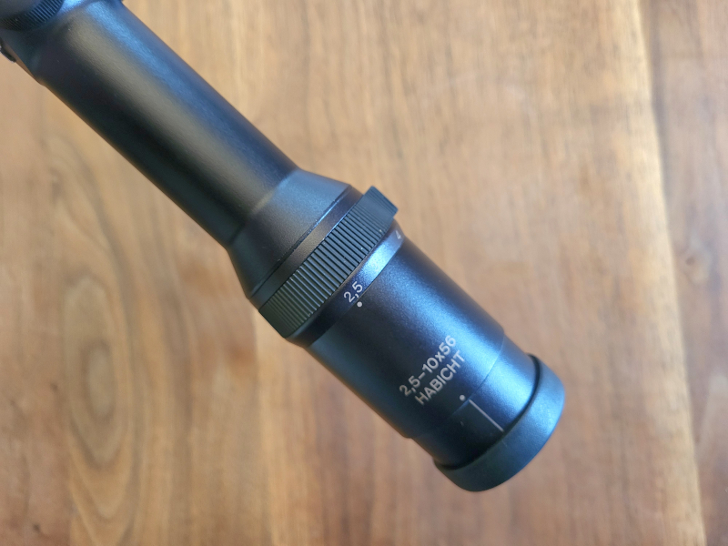 Zielfernrohr SWAROVSKI 2,5-10x56 Habicht Absehen 30/30 siehe Bild 70° Außenschiene ähnl. Z42 50 52 – Bild 3