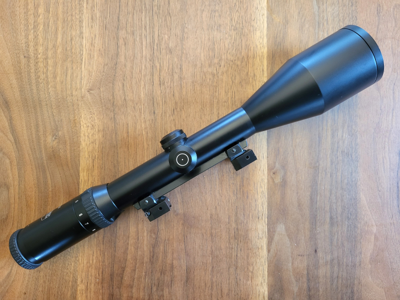 Zielfernrohr Schmidt & Bender 2,5-10x56 Absehen 4, 70° Außenschiene ähnl. 42 50 52 – slika 2