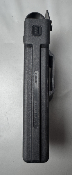 Original Glock 17 Gen 5 Sicherheitsholster Mod 45 Kunststoff schwarz rechtshänder neu ! – Bild 2