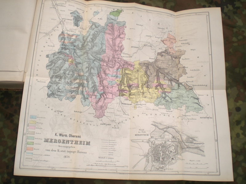 Antiquarisches Buch: Beschreibung des Oberamtes Mergentheim – Bild 3
