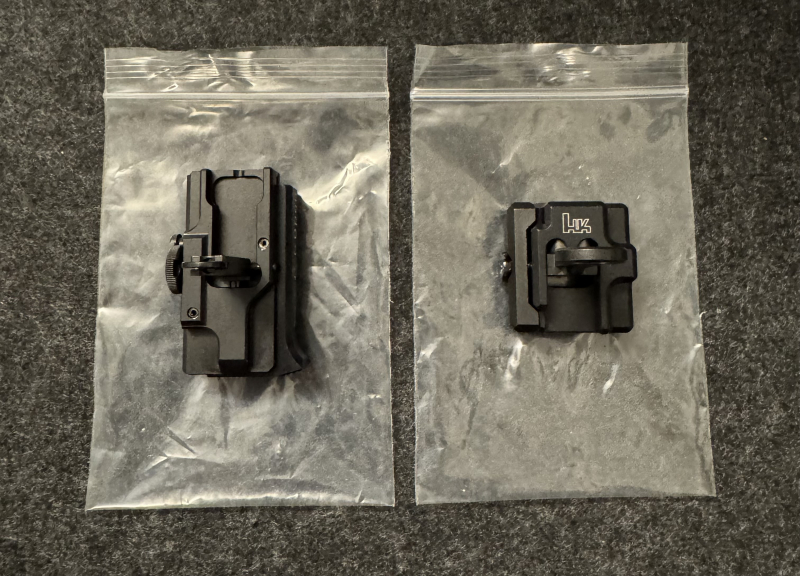 Heckler & Koch MR Schnellwechselvisierung Visier Kimme Korn – Bild 2