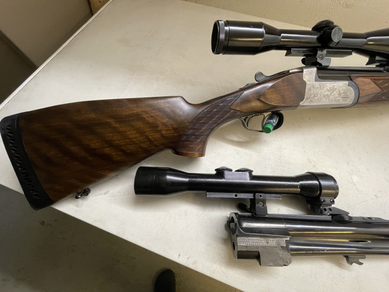 BBF Antonio Zoli 6,5x57R-12/70 mit WR .222 Rem-12/70 – Bild 2
