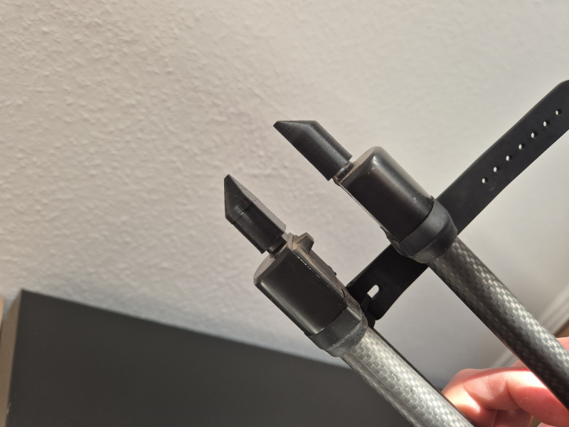Blaser Carbon Zielstock 2.0 Kunstoff Füße /Ersatz Fuß. Überzug – immagine 2