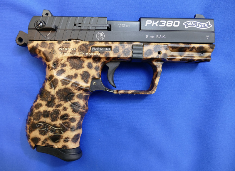 Walther PK 380 P.A.K., mit Stahlverschluss - 9mm PAK Pistole – obrázek 3